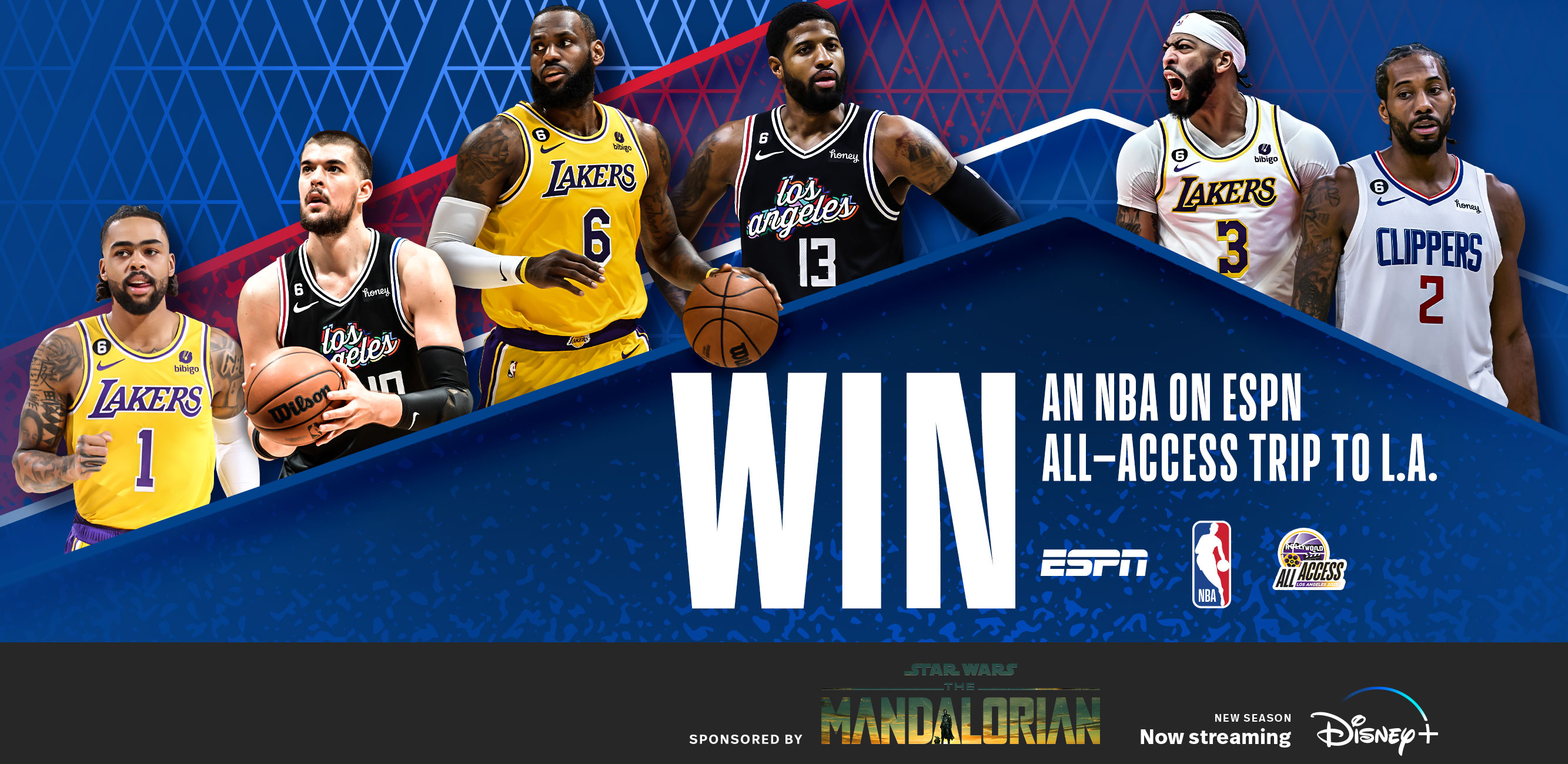 ESPN Win every NBA fan's dream with this AllAccess trip to L.A. for two!